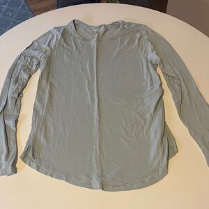 Abercrombie & Fitch Soft Mint Blue Drapey Top